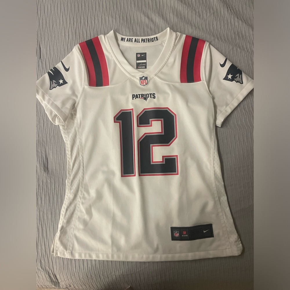 New England Patriots Jersey 12 Tom Brady Size M